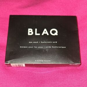 BLAQ Hyaluronic Acid Eye Mask - Black